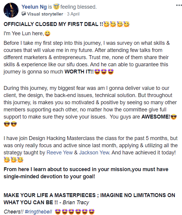 Workshop review screenshot — Yeelun