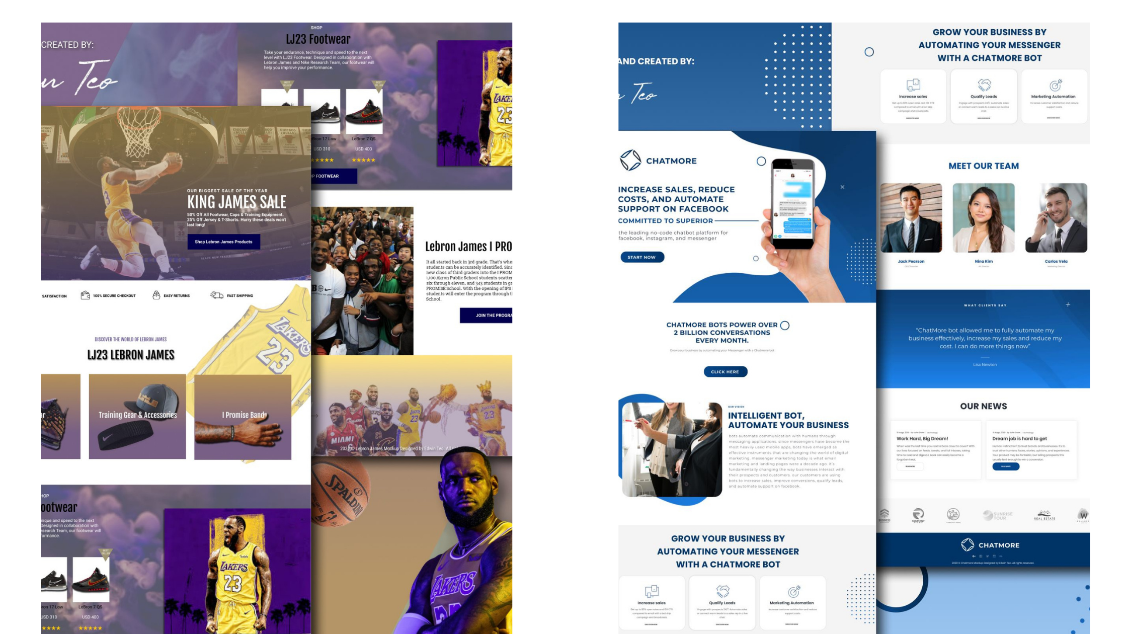 landing pages responsive design
